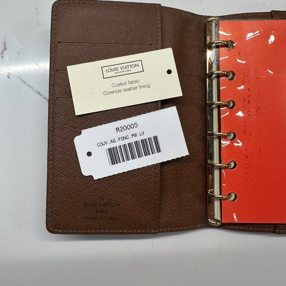 Louis Vuitton Monogram Canvas Agenda PM with 3 Credit Card Slots & Address Cards - Picture 9 of 16